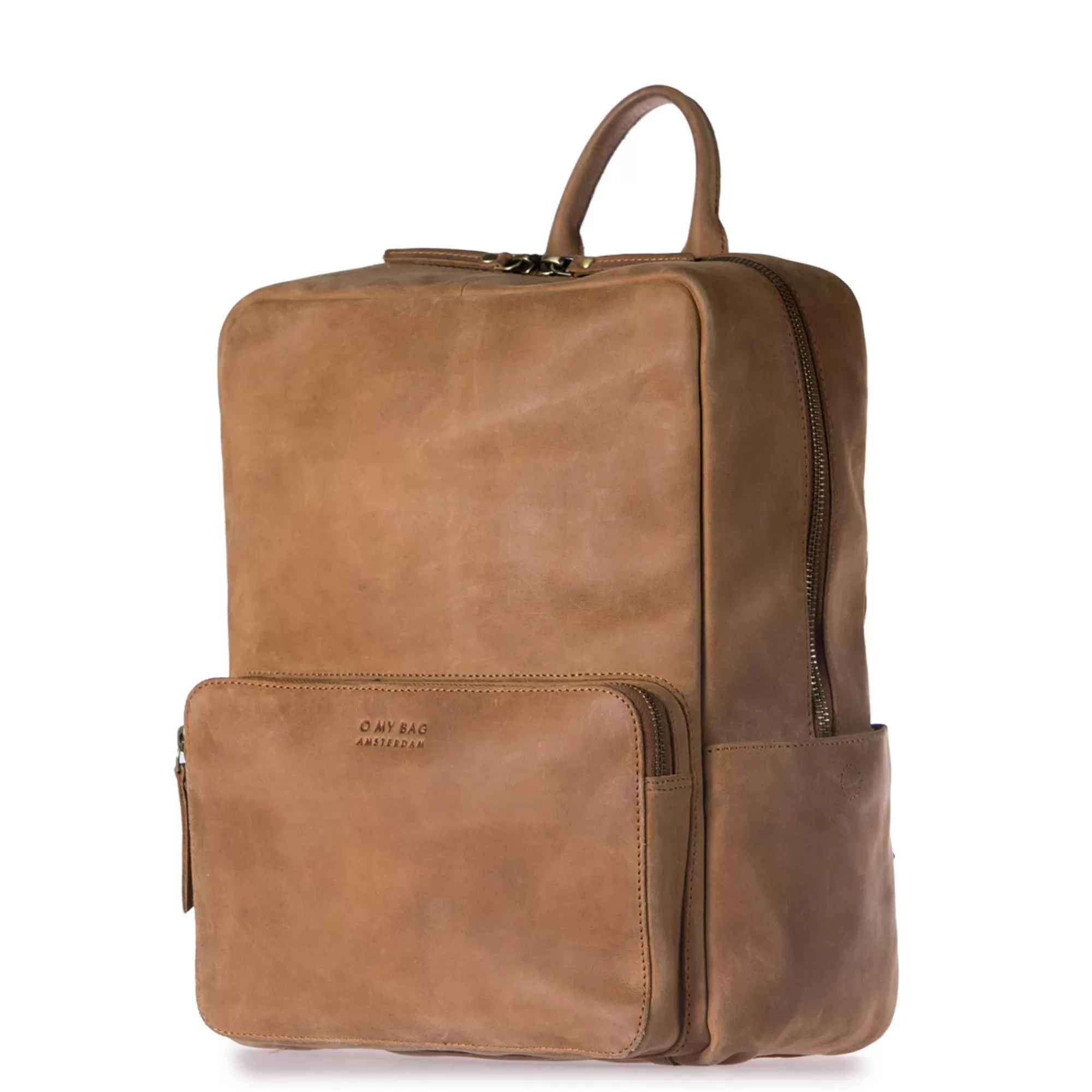 Discount John Backpack Midi Hunter Camel Laptoprugzakken