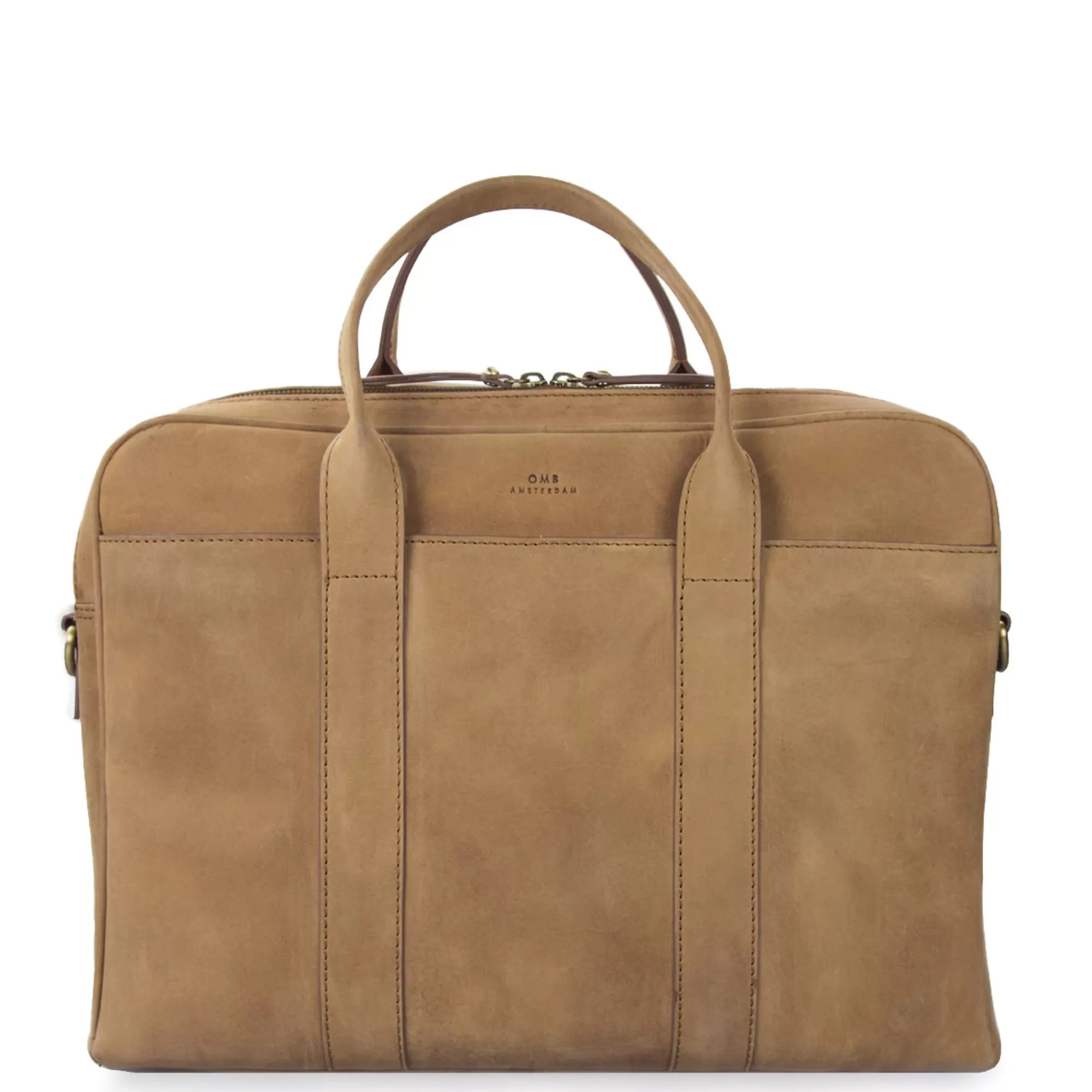 Cheap The Harvey Maxi Hunter Camel Laptoptassen