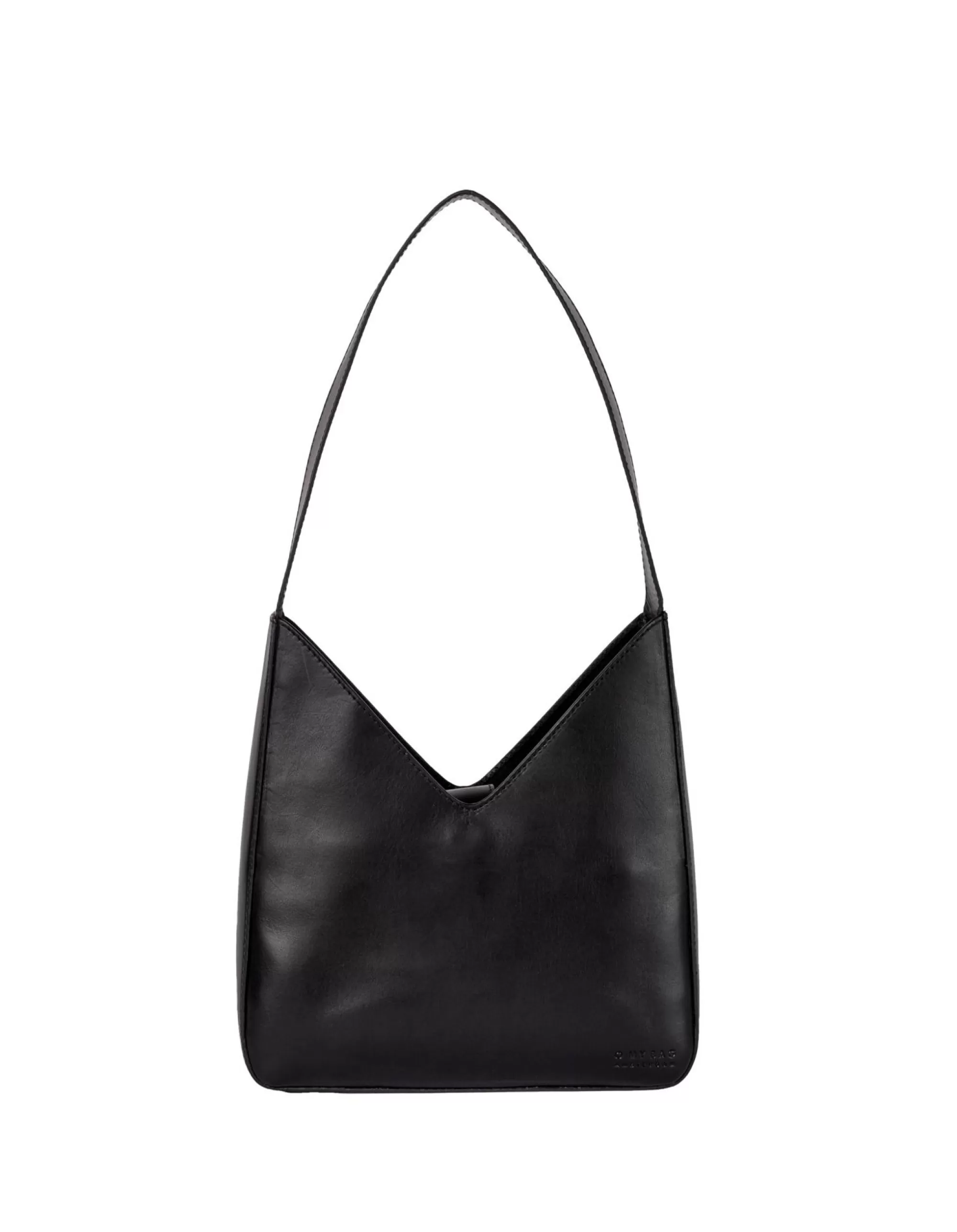 Cheap Vicky Black Classic Leather Schoudertassen