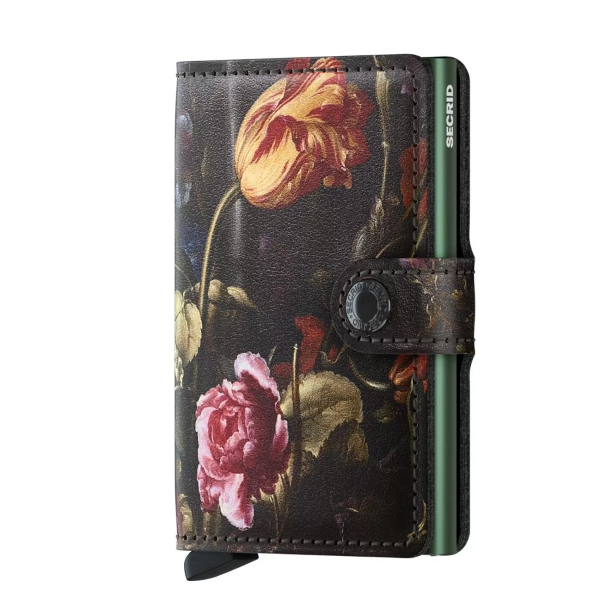 Fashion Miniwallet Art Flowers Pasjeshouders