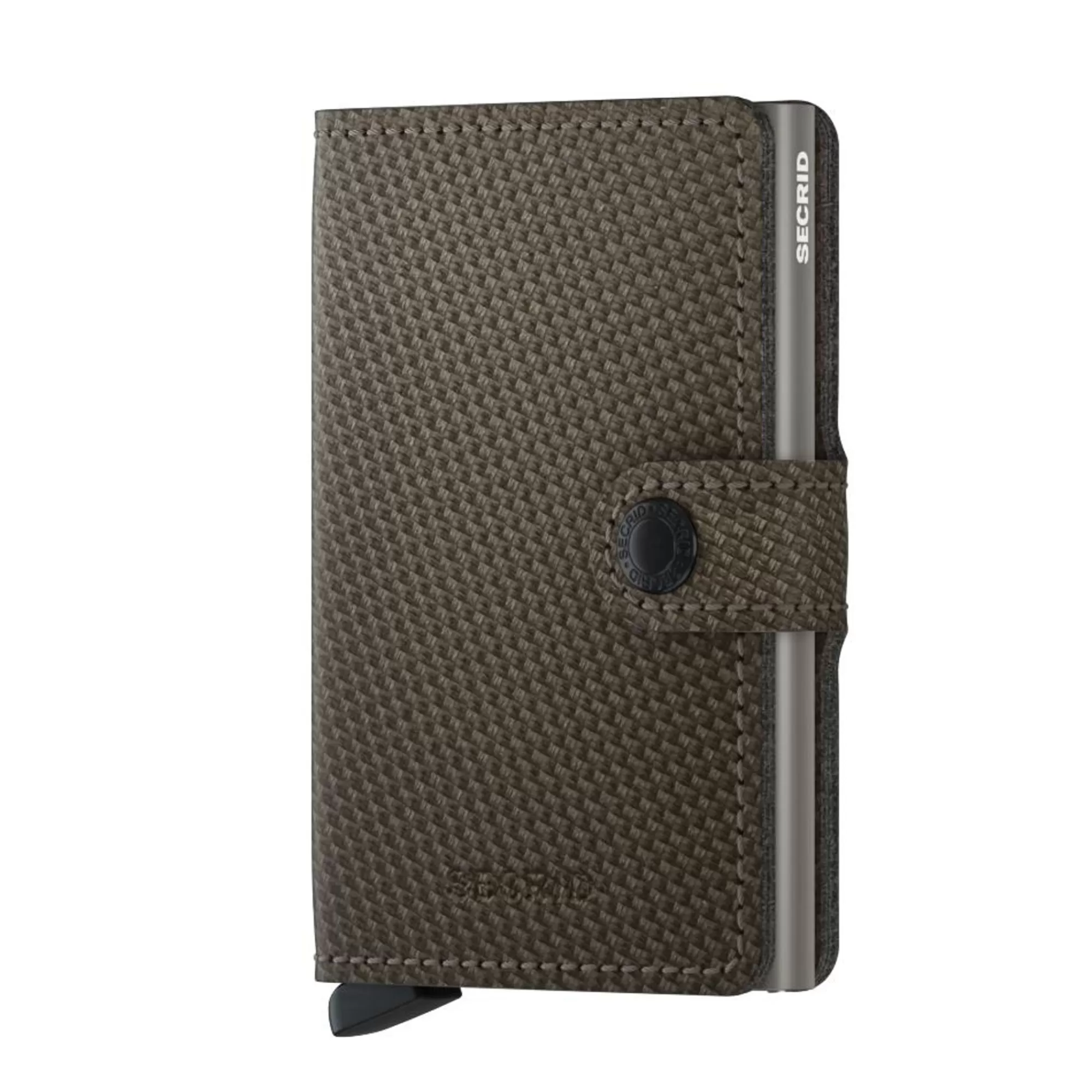 Store Miniwallet Carbon Khaki Pasjeshouders