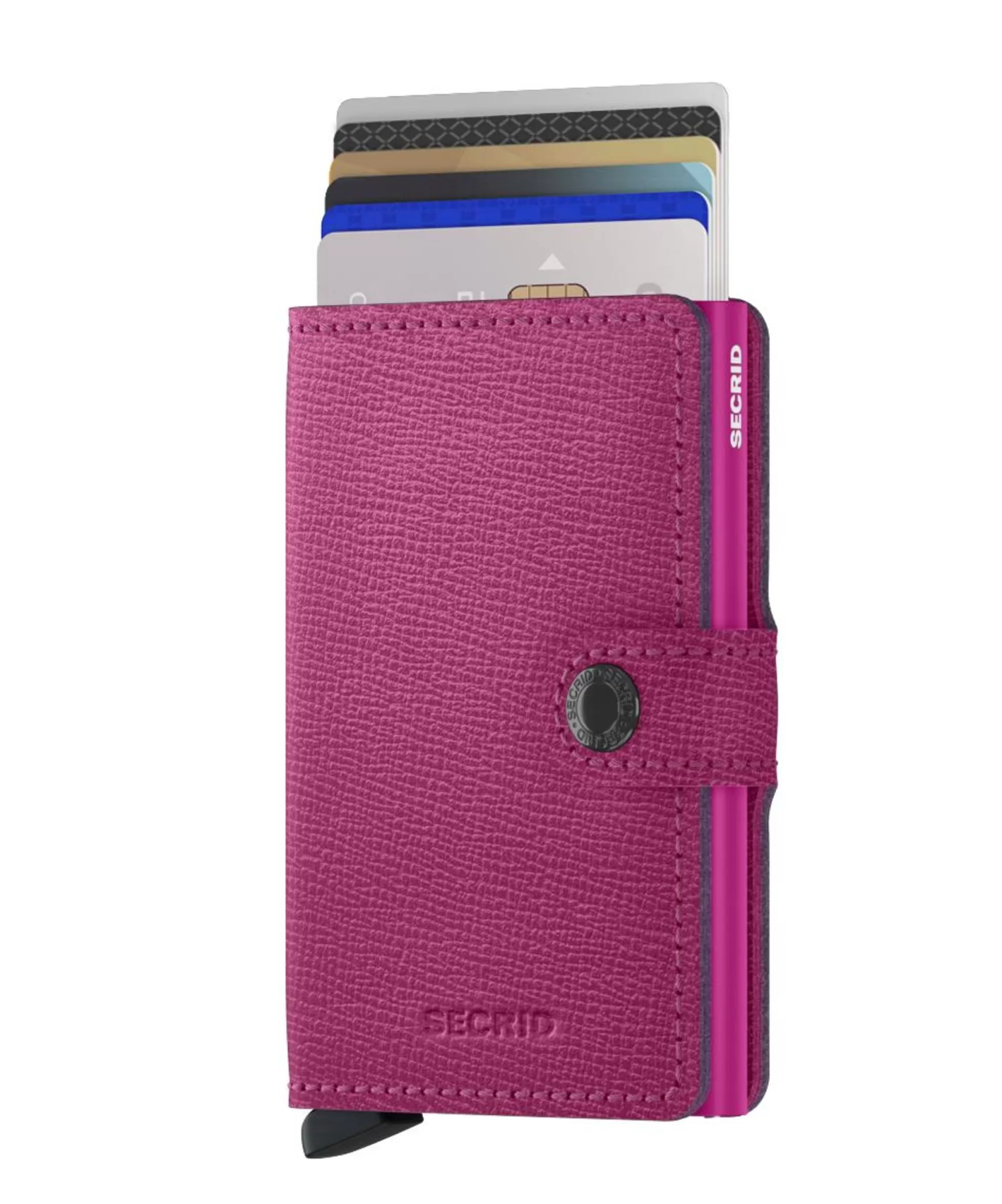 New Miniwallet Crisple Fuchsia Pasjeshouders