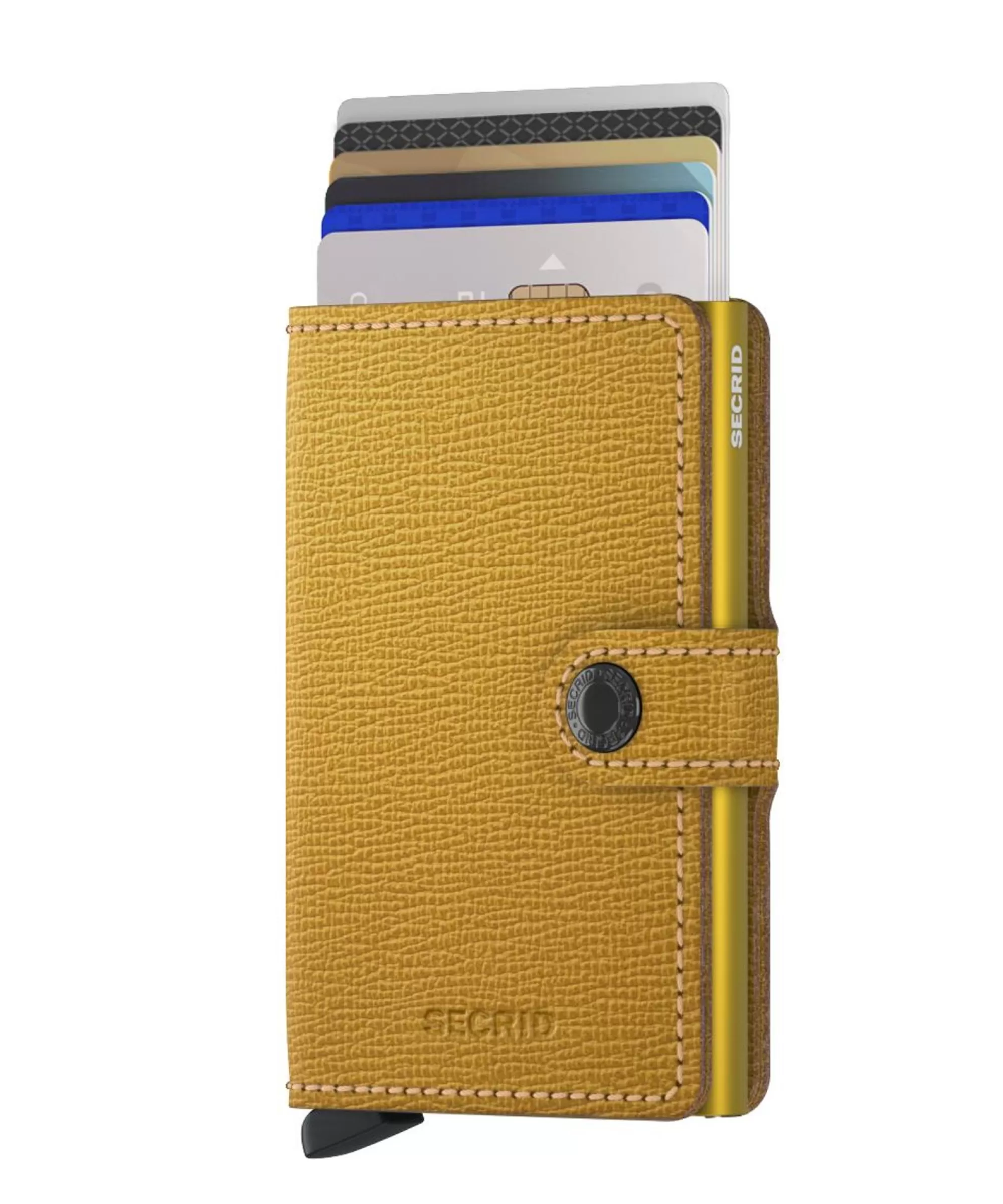 Best Sale Miniwallet Crisple Ochre Pasjeshouders