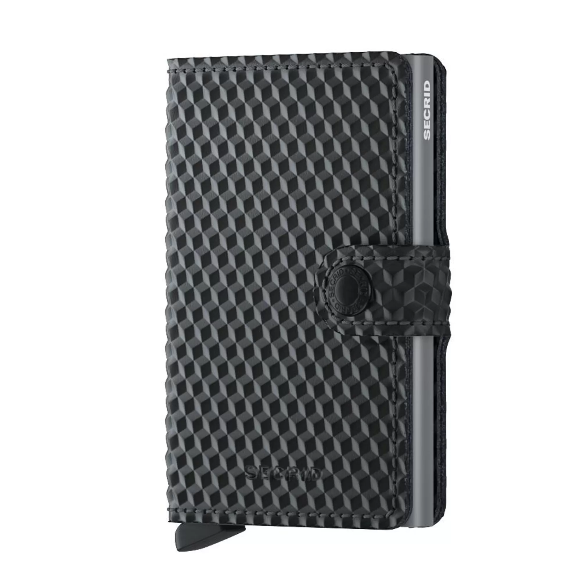 Store Miniwallet Cubic Black Titanium Pasjeshouders