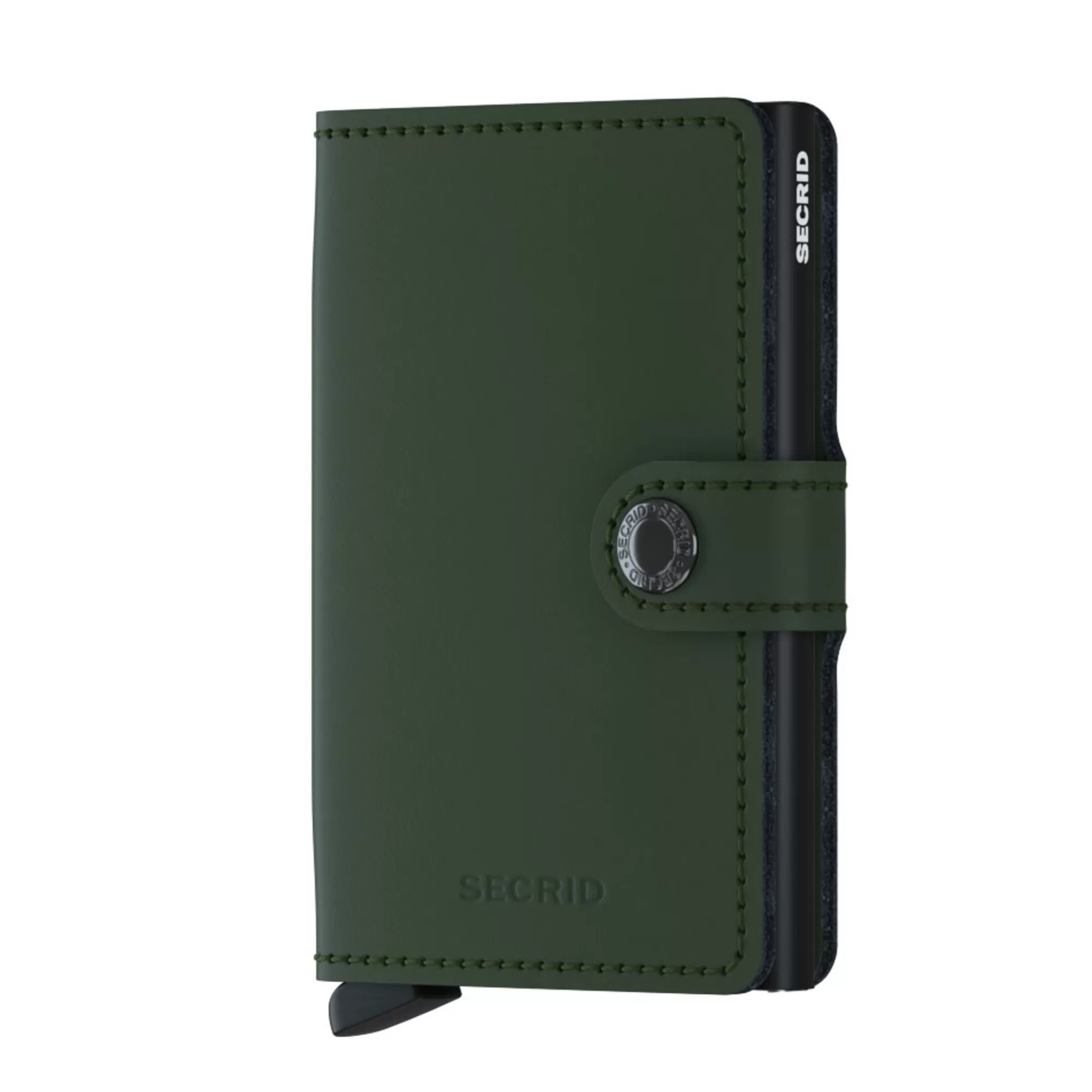 Flash Sale Miniwallet Matte Green Black Pasjeshouders