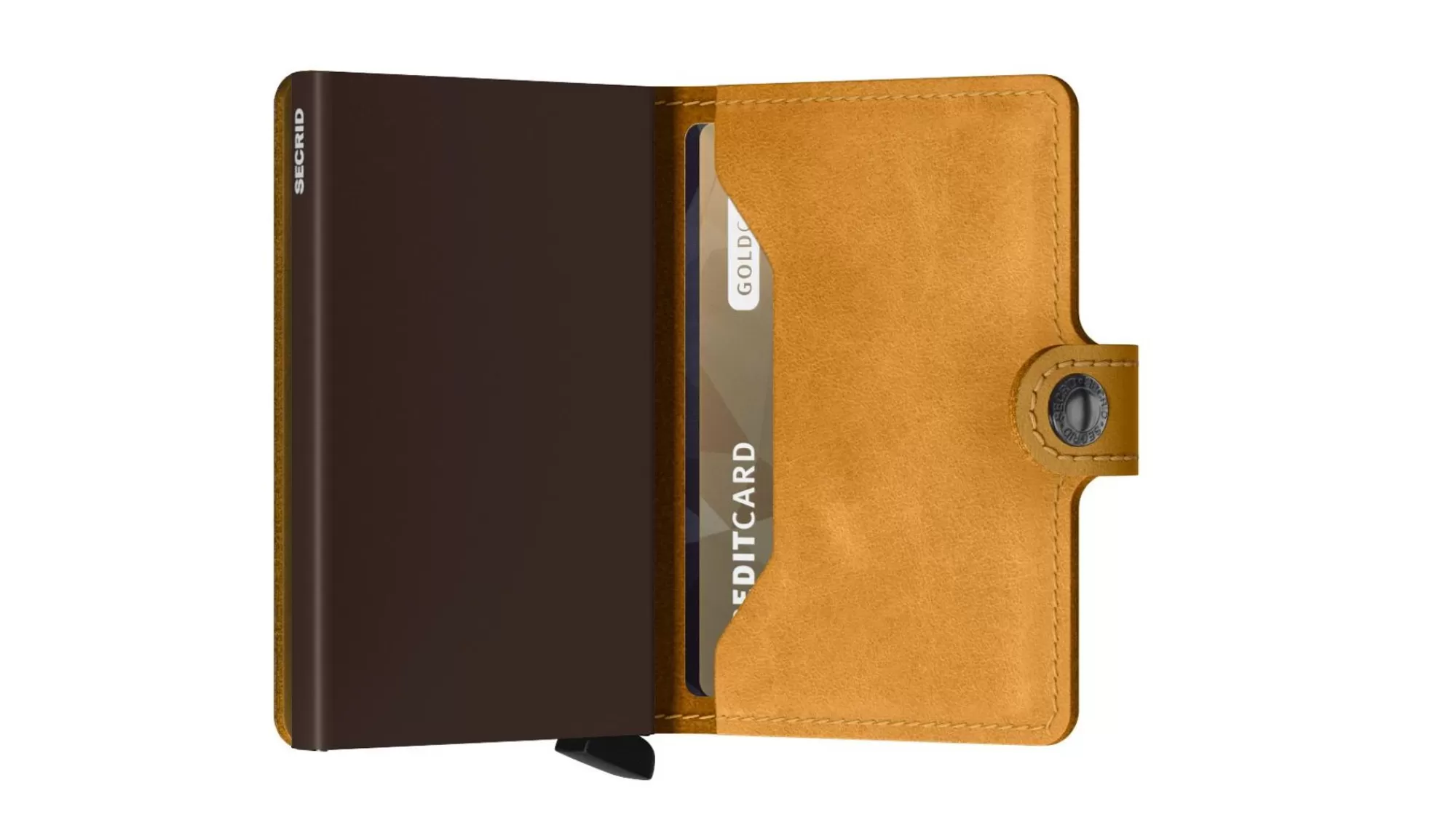 Flash Sale Miniwallet Vintage Ochre Pasjeshouders