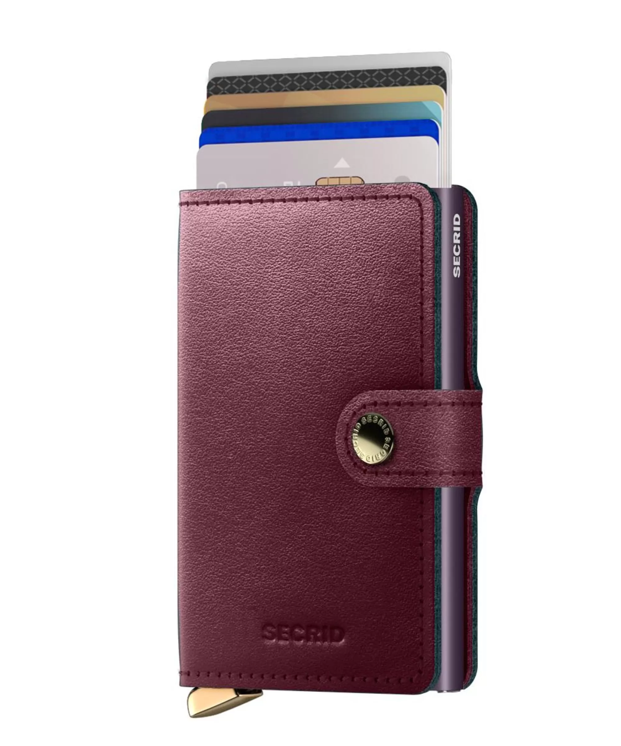 Fashion Premium Miniwallet Dusk Bordeaux Pasjeshouders