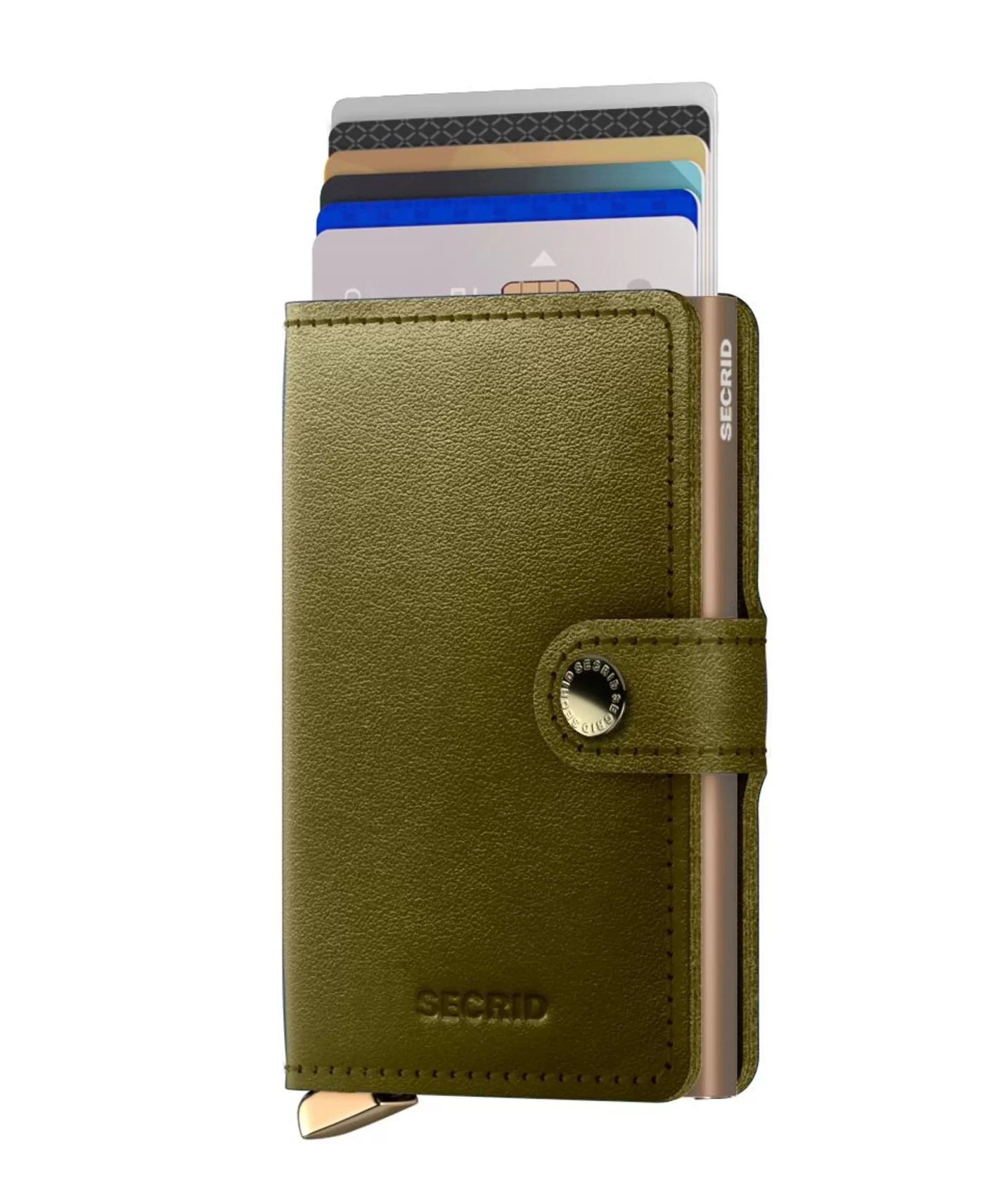 Best Premium Miniwallet Dusk Olive Pasjeshouders