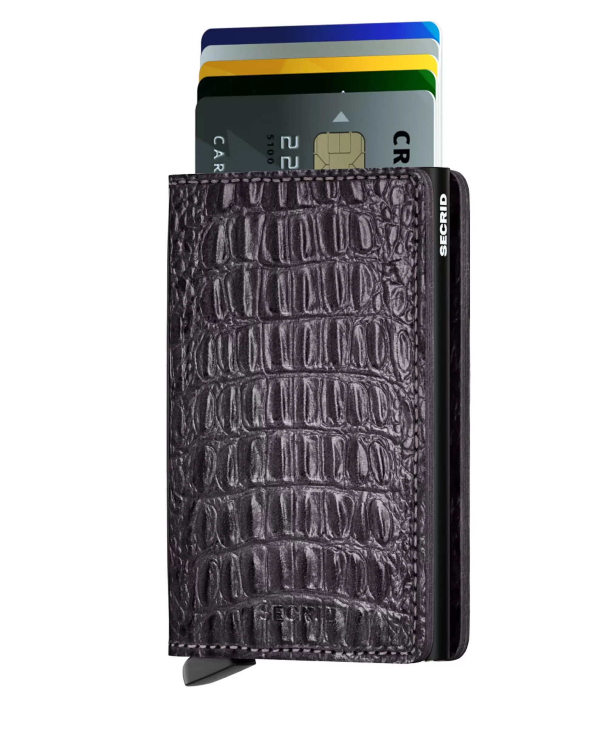 Discount Slimwallet Nile Black Pasjeshouders