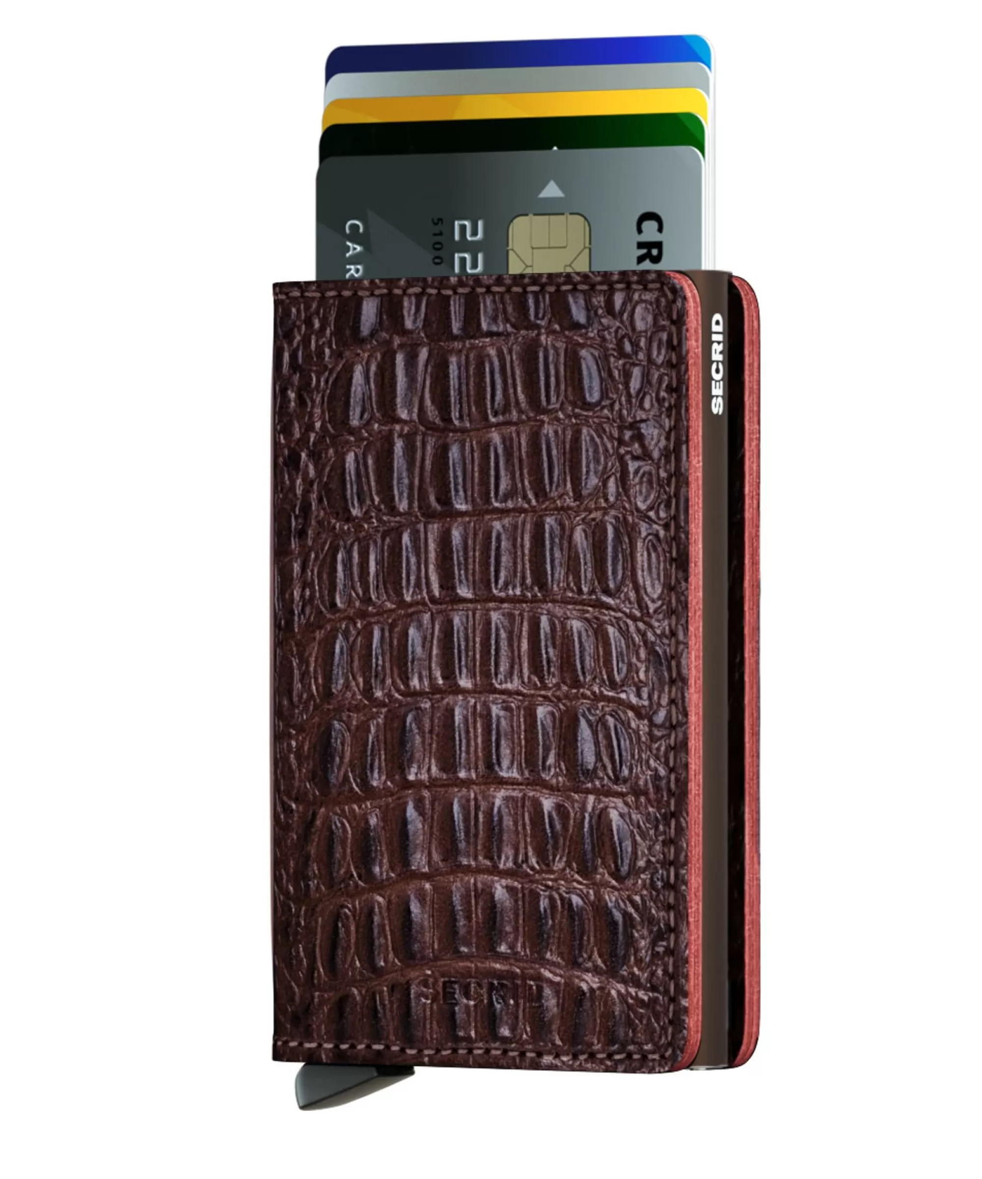 Fashion Slimwallet Nile Brown Pasjeshouders