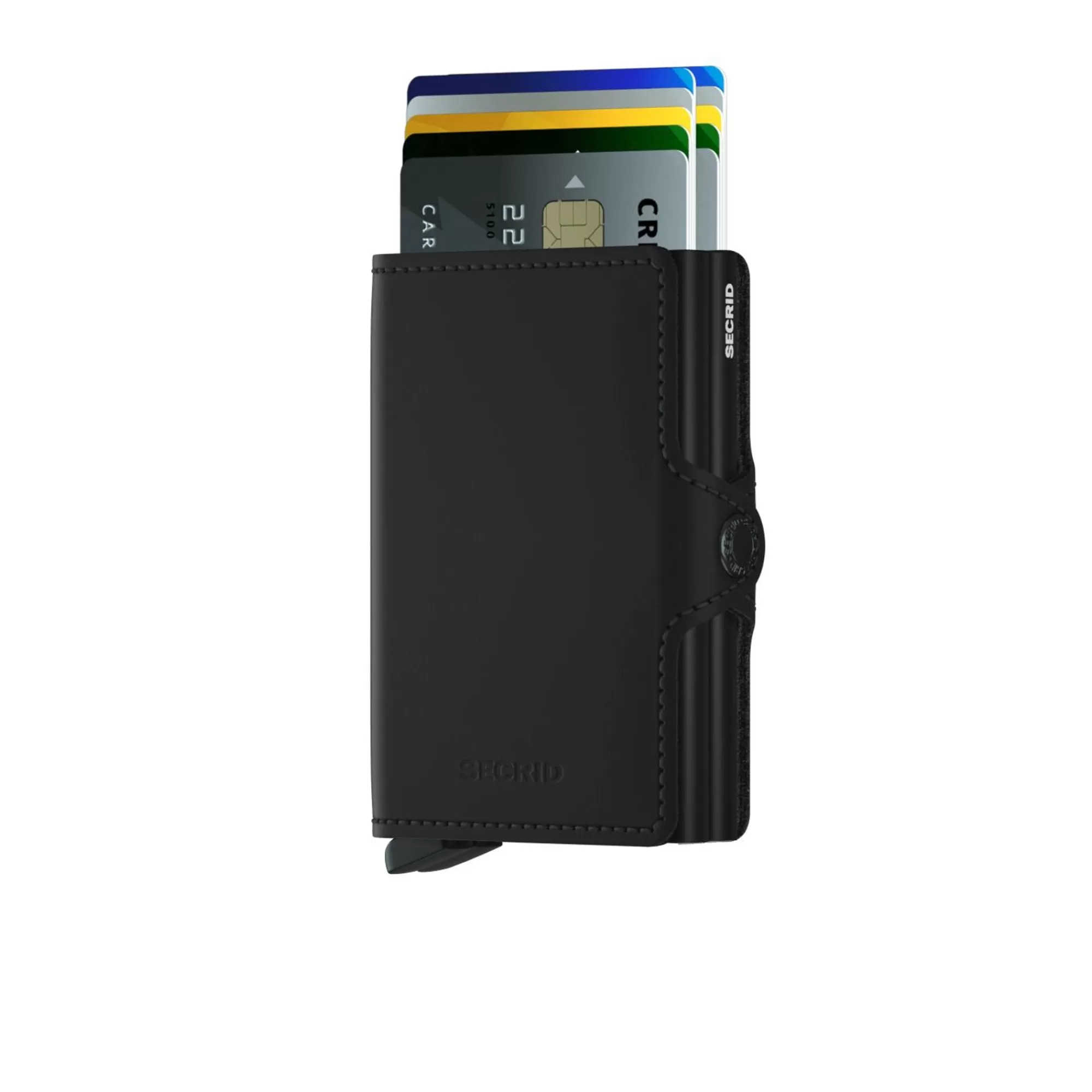 Sale Twinwallet Matte Black Pasjeshouders