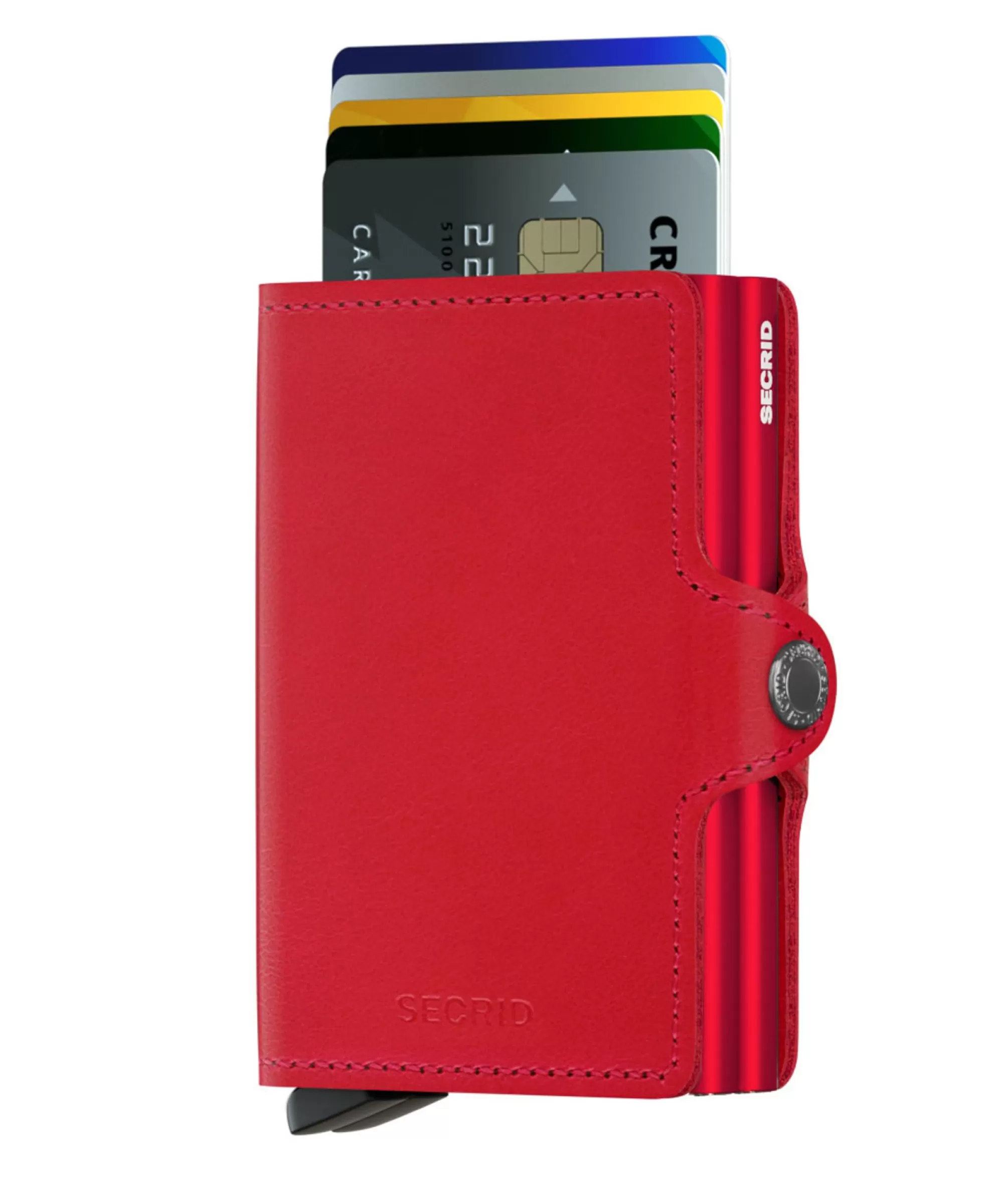 Flash Sale Twinwallet Orignal Red Red Pasjeshouders