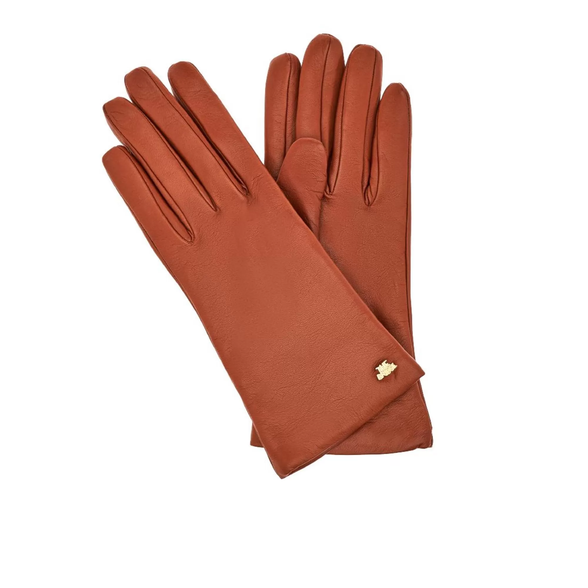 Online Glove Brown Gold Handschoenen