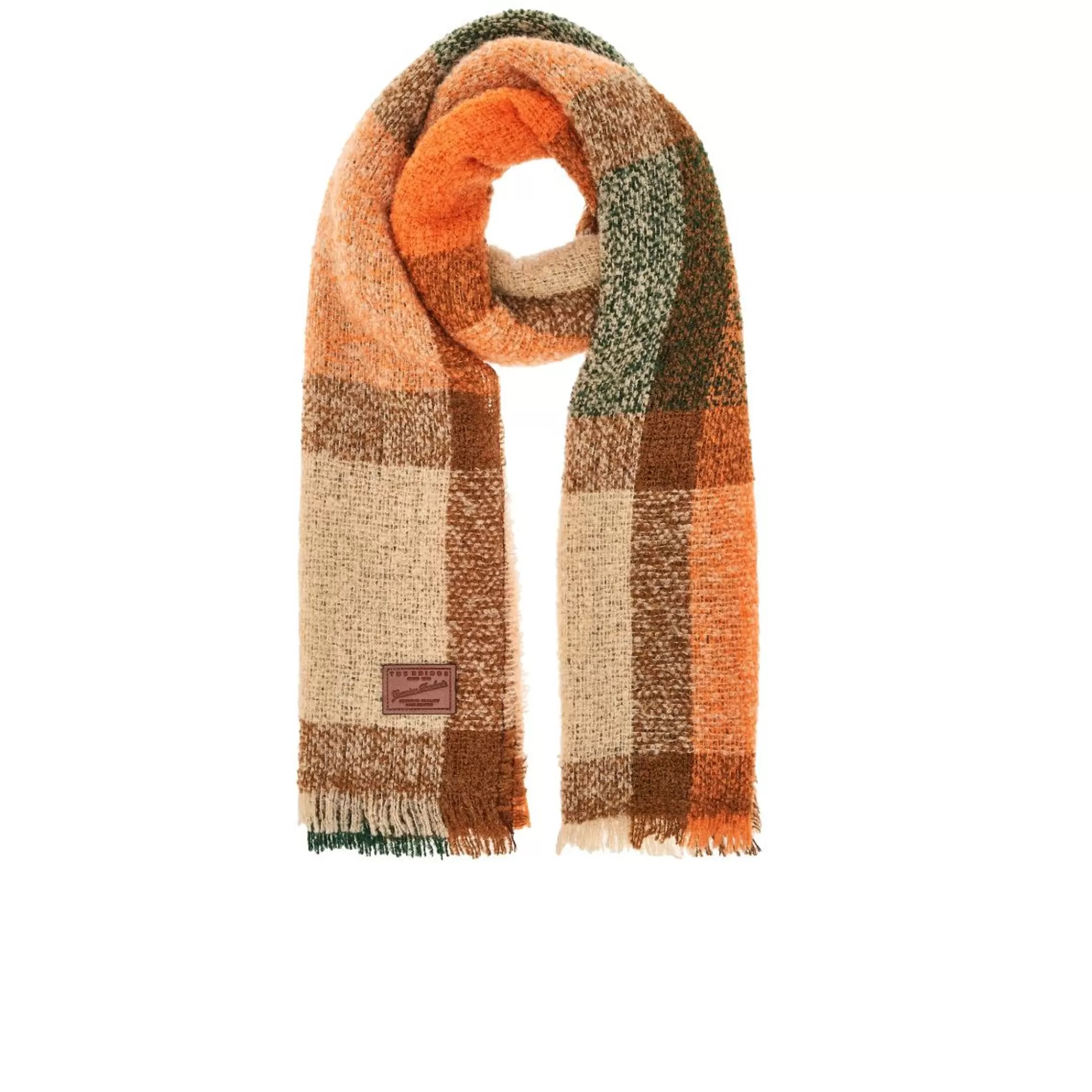 Cheap Lifestyle Scarf Malachite Brown Sjaals