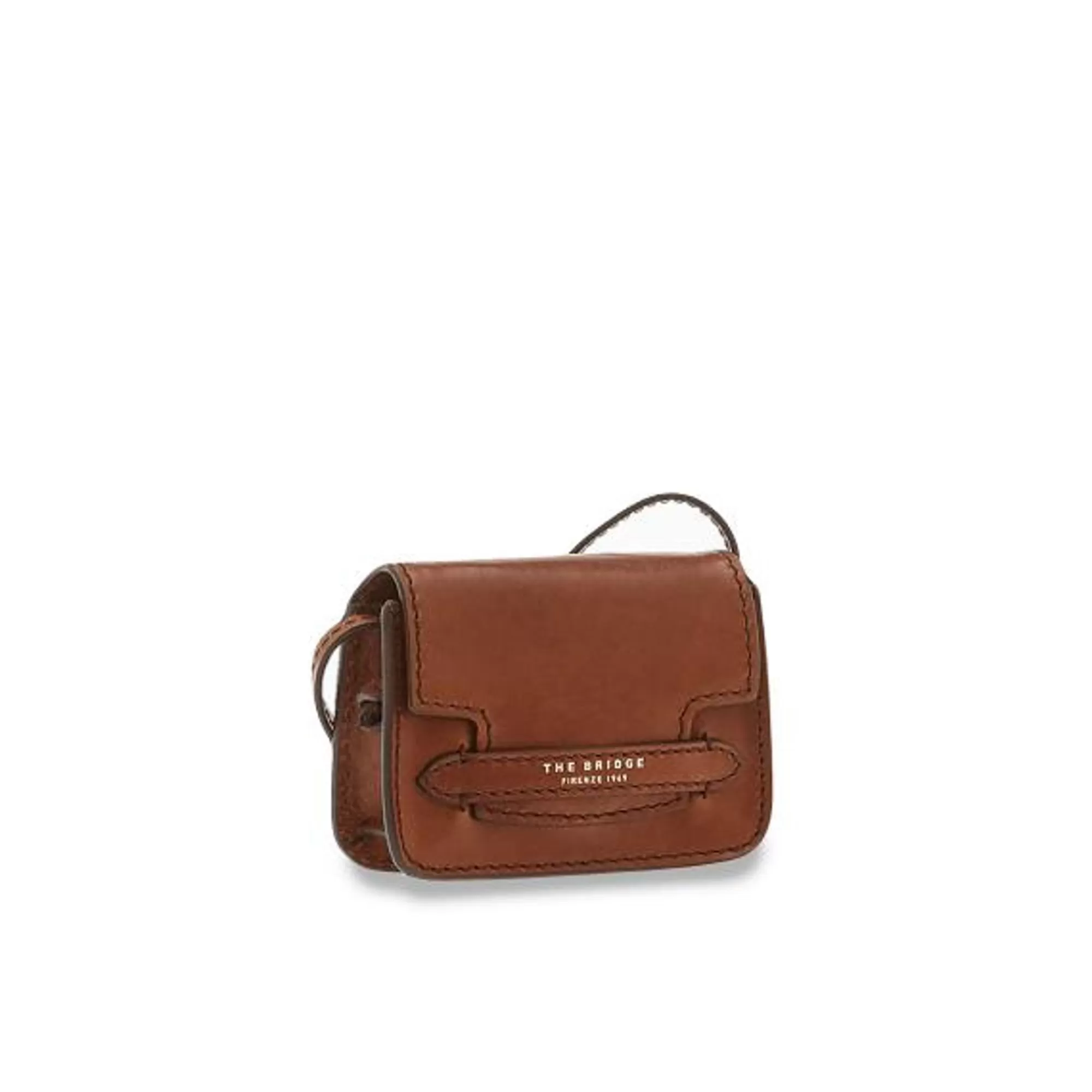 Hot Lucrezia Mini Baguette Brown Crossbodytassen